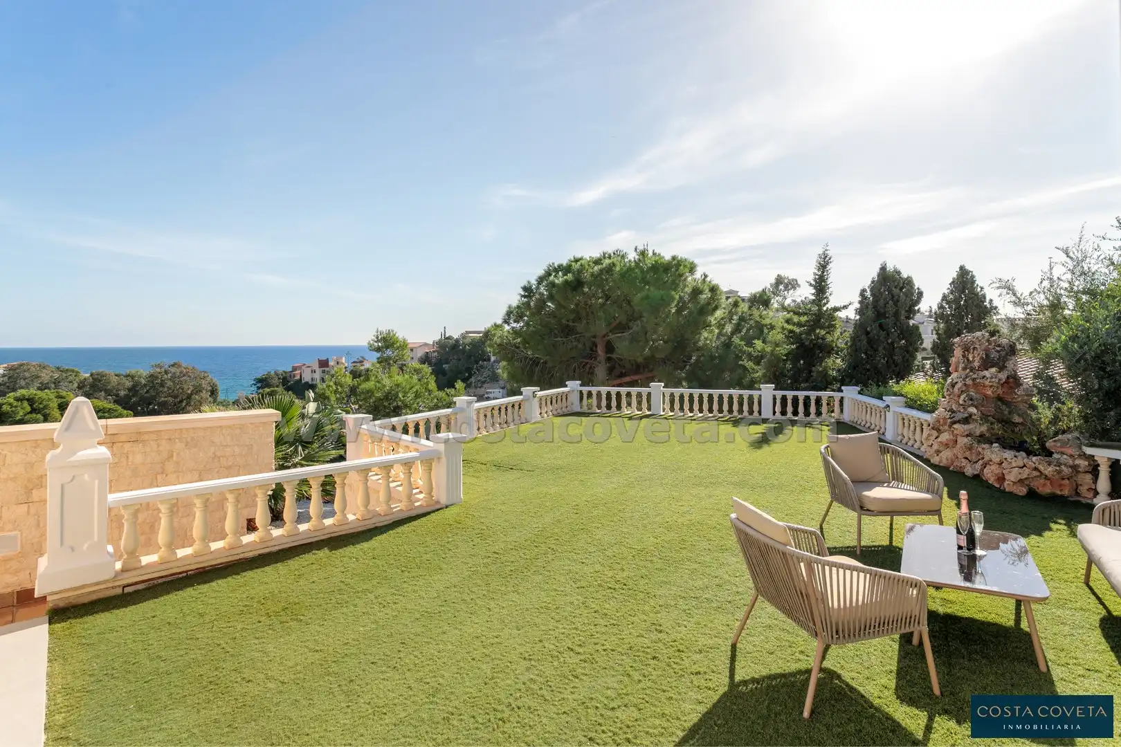 Garden of Houses for sale in El Campello  with Air Conditioner, Private garden and Terrace