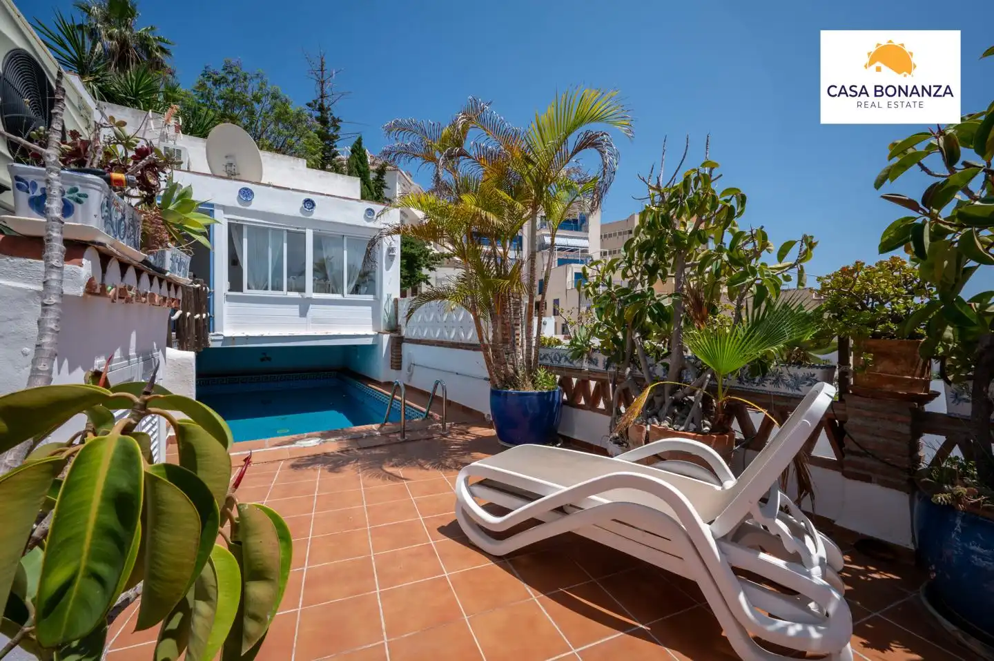 Terraza de Casa o chalet en venta en Almuñécar con Terraza, Piscina y Amueblado