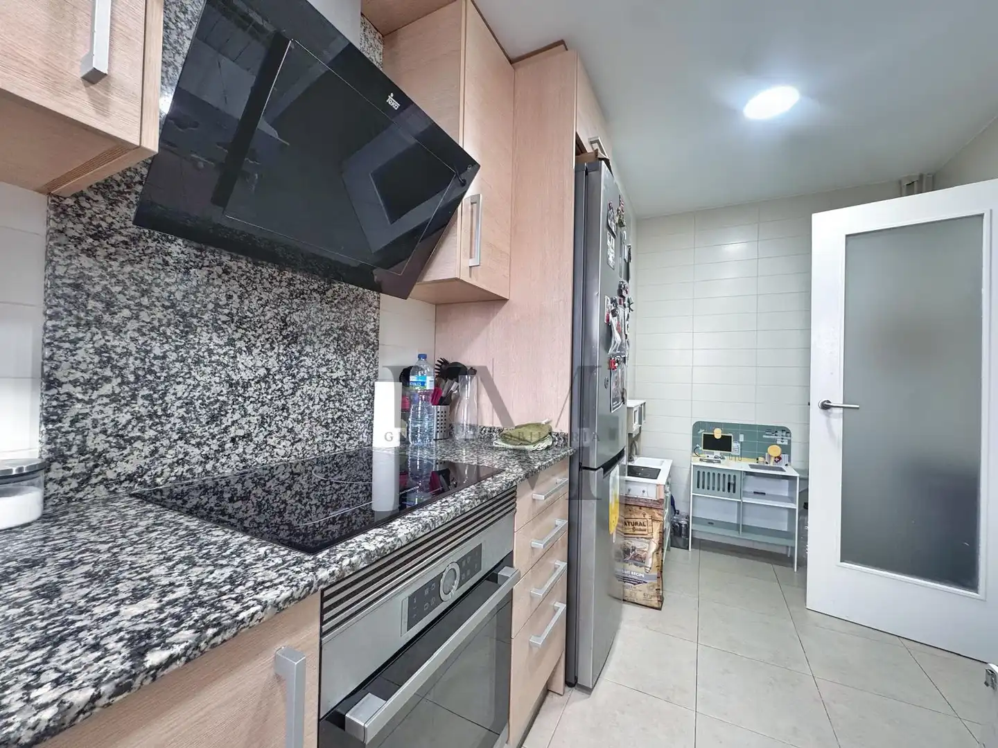 Kitchen of Duplexes for sale in Terrassa  with Air Conditioner, Heating and Parquet flooring