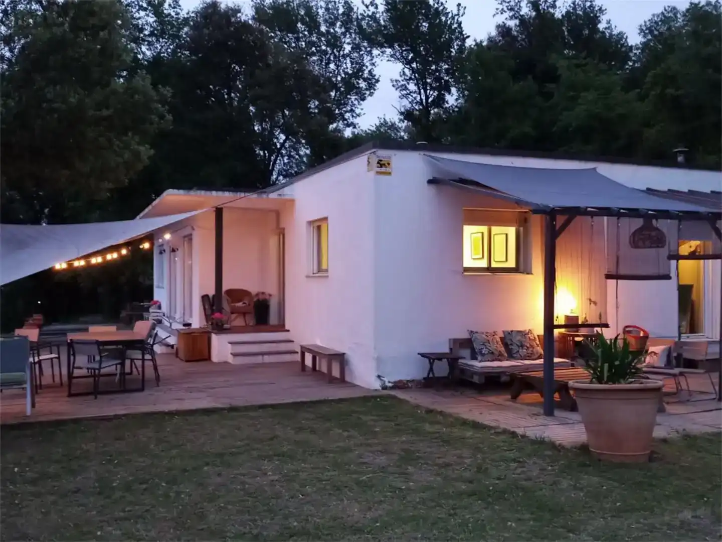Terraza de Casa o chalet en venta en Bescanó