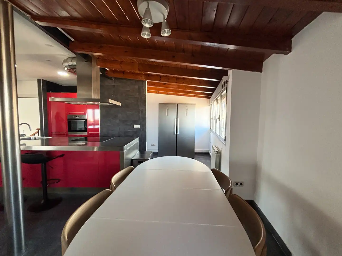 Cocina de Ático de alquiler en La Zubia con Aire acondicionado, Calefacción y Jardín privado
