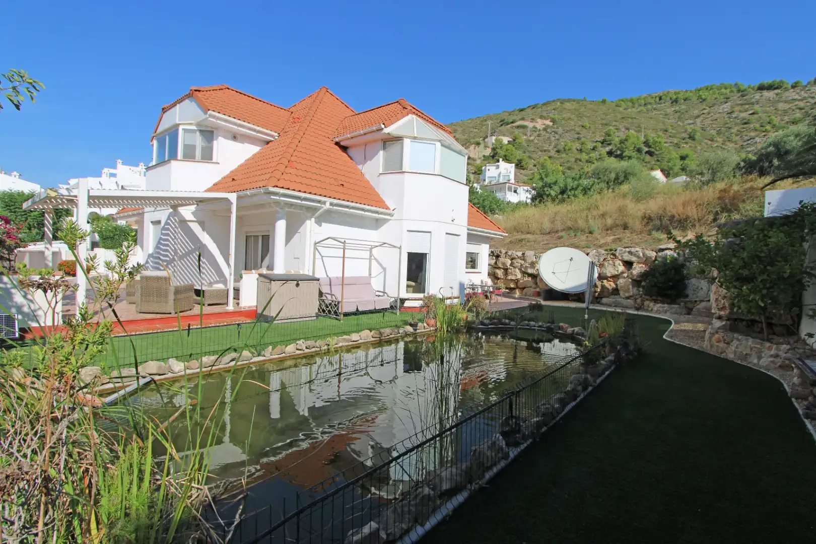 Jardí de Casa o xalet en venda en Xaló amb Aire condicionat, Calefacció i Jardí privat