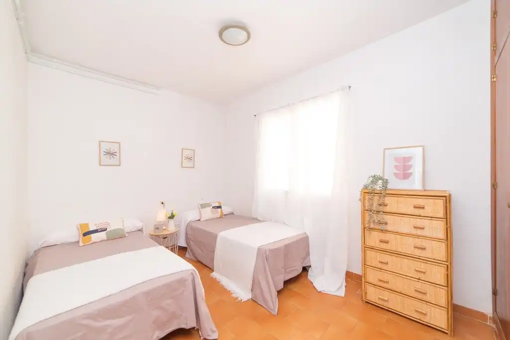 Bedroom of Flat for sale in La Manga del Mar Menor  with Terrace and Furnished