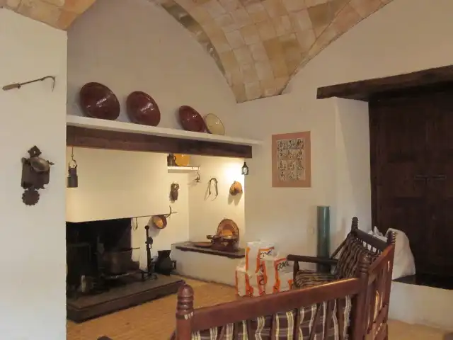Cocina de Finca rústica en venta en Castellar del Vallès con Jardín privado, Terraza y Piscina
