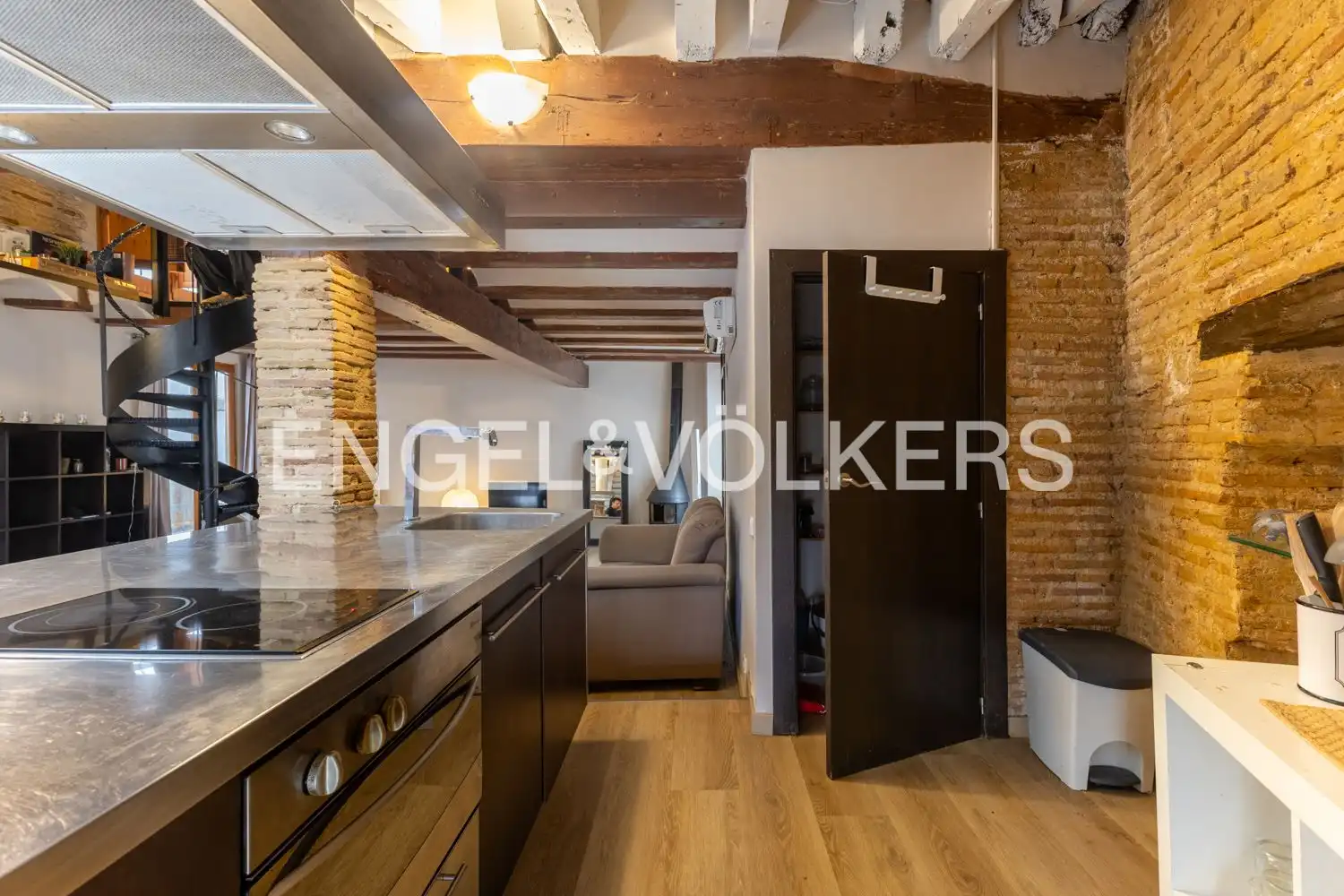 Cocina de Dúplex en venta en Valencia con Aire acondicionado, Calefacción y Balcón