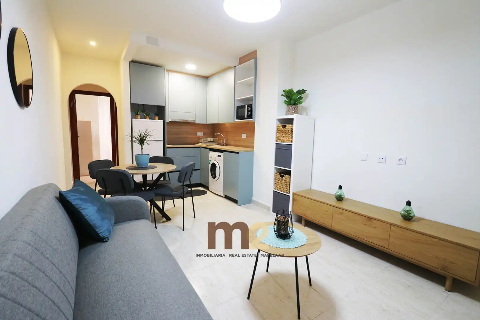 Sala de estar de Apartamento de alquiler en Guardamar del Segura con Terraza, Amueblado y Horno