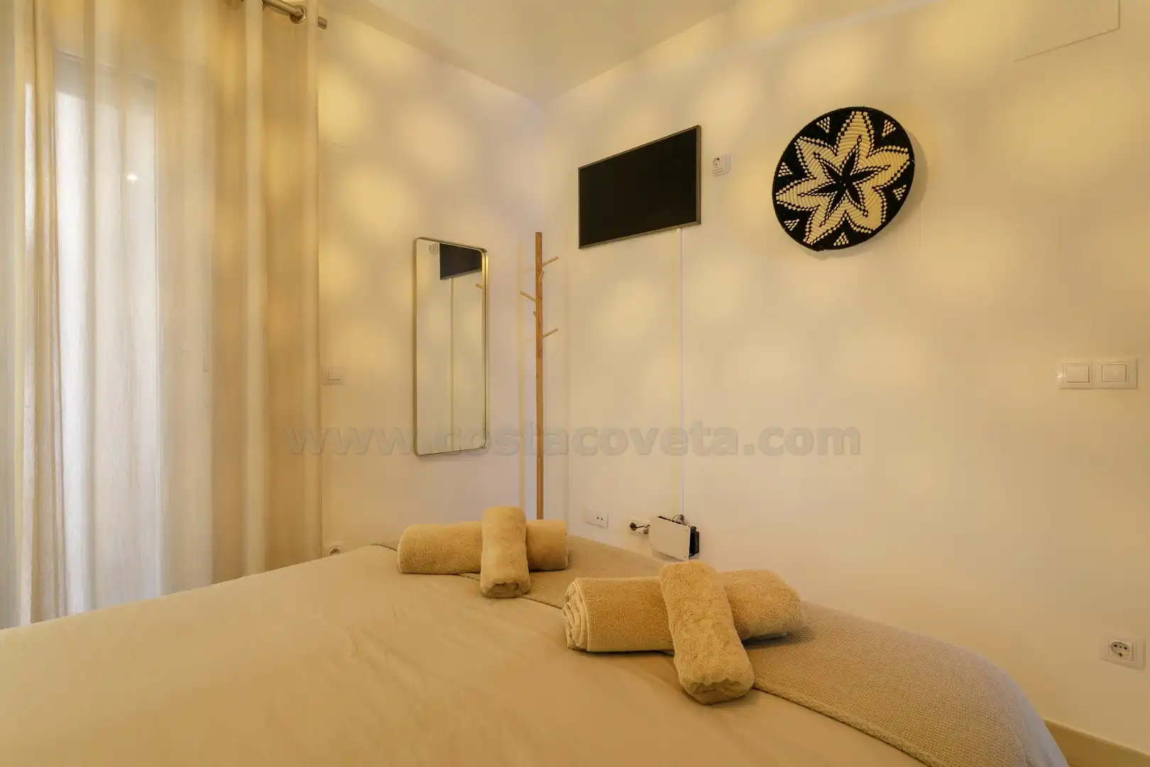 Bedroom of Apartments for sale in El Campello  with Air Conditioner, Terrace and Furnished