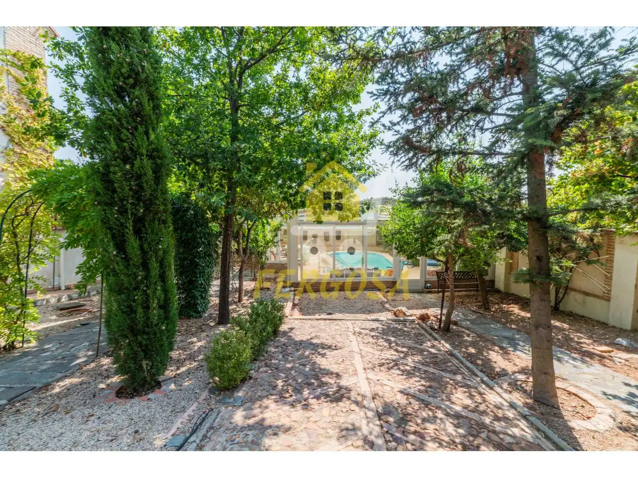Jardí de Casa o xalet en venda en Cobisa amb Calefacció, Jardí privat i Terrassa