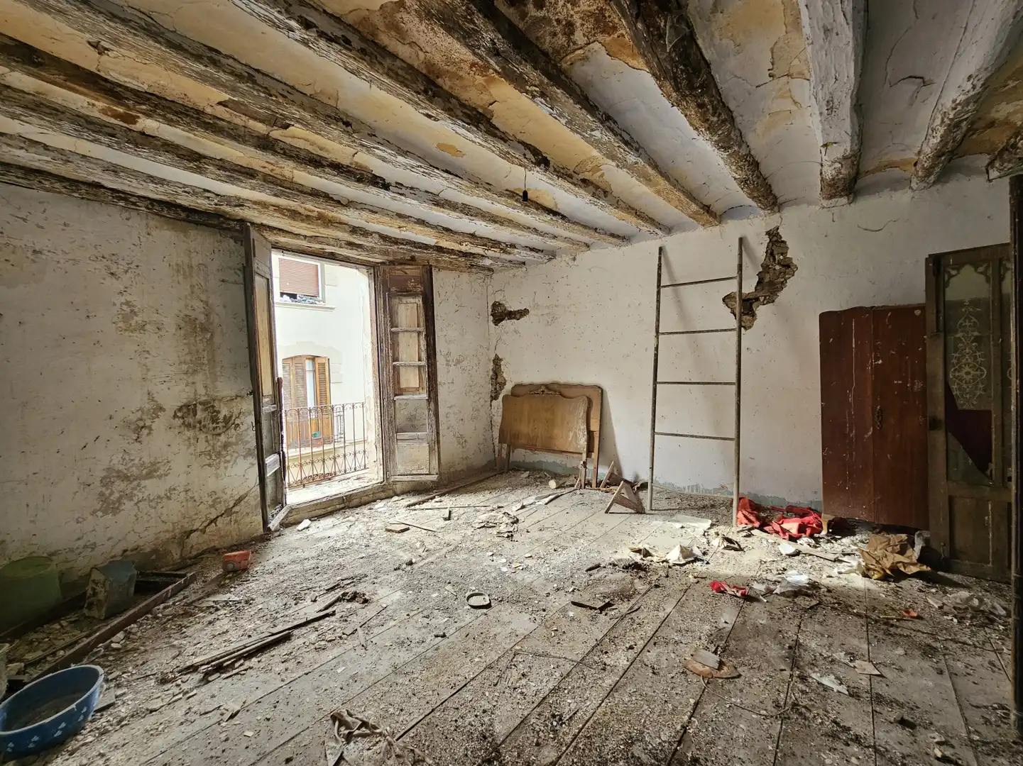 Sala de estar de Casa adosada en venta en Sangüesa / Zangoza