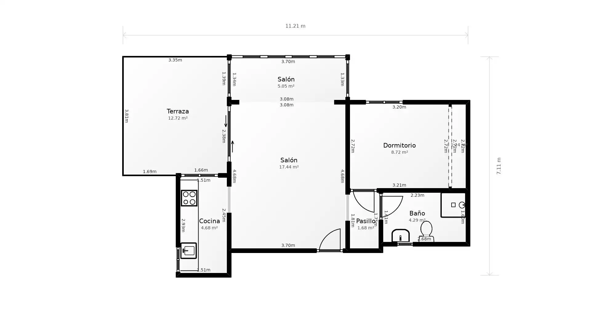 Apartments for sale in Fuengirola  with Air Conditioner, Private garden and Terrace
