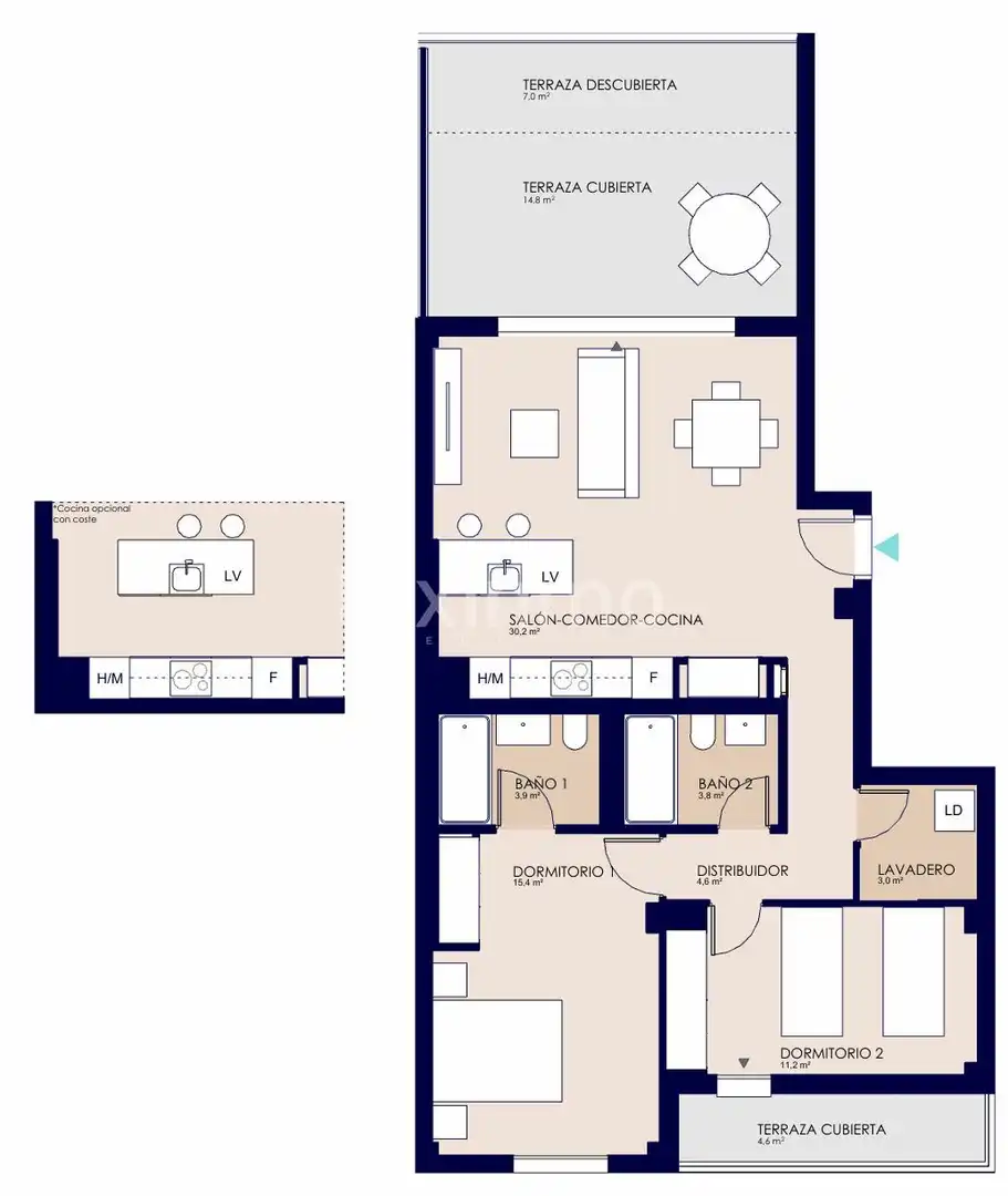 Appartement avec piscine à vendre à El Verger, imagen 6
