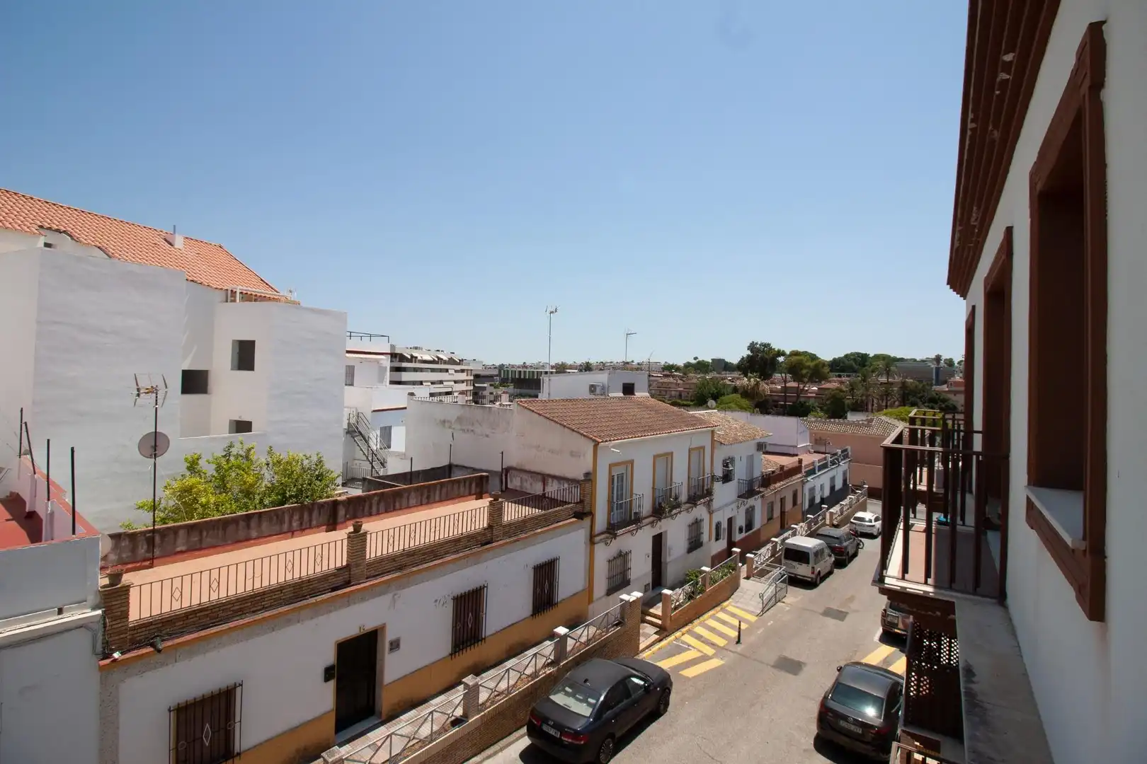 Exterior view of Duplexes for sale in Tomares  with Air Conditioner, Terrace and Balcony