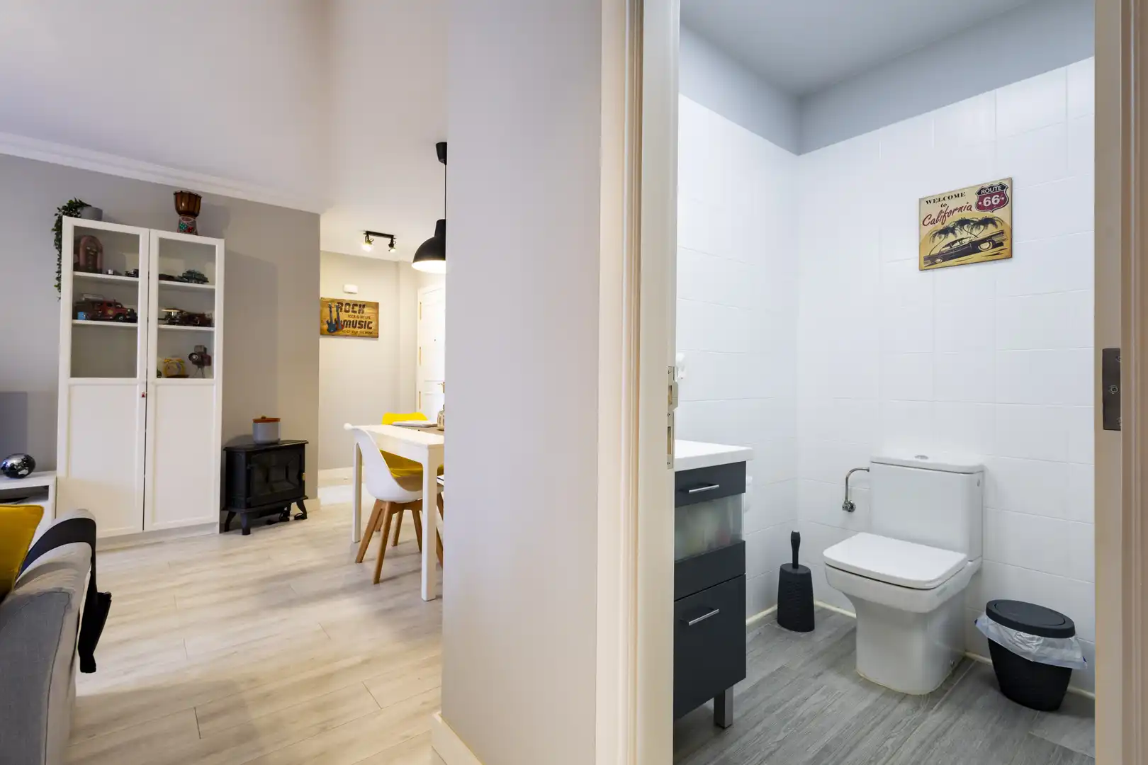 Bathroom of Flat for sale in San Cristóbal de la Laguna  with Storage room, Furnished and Balcony