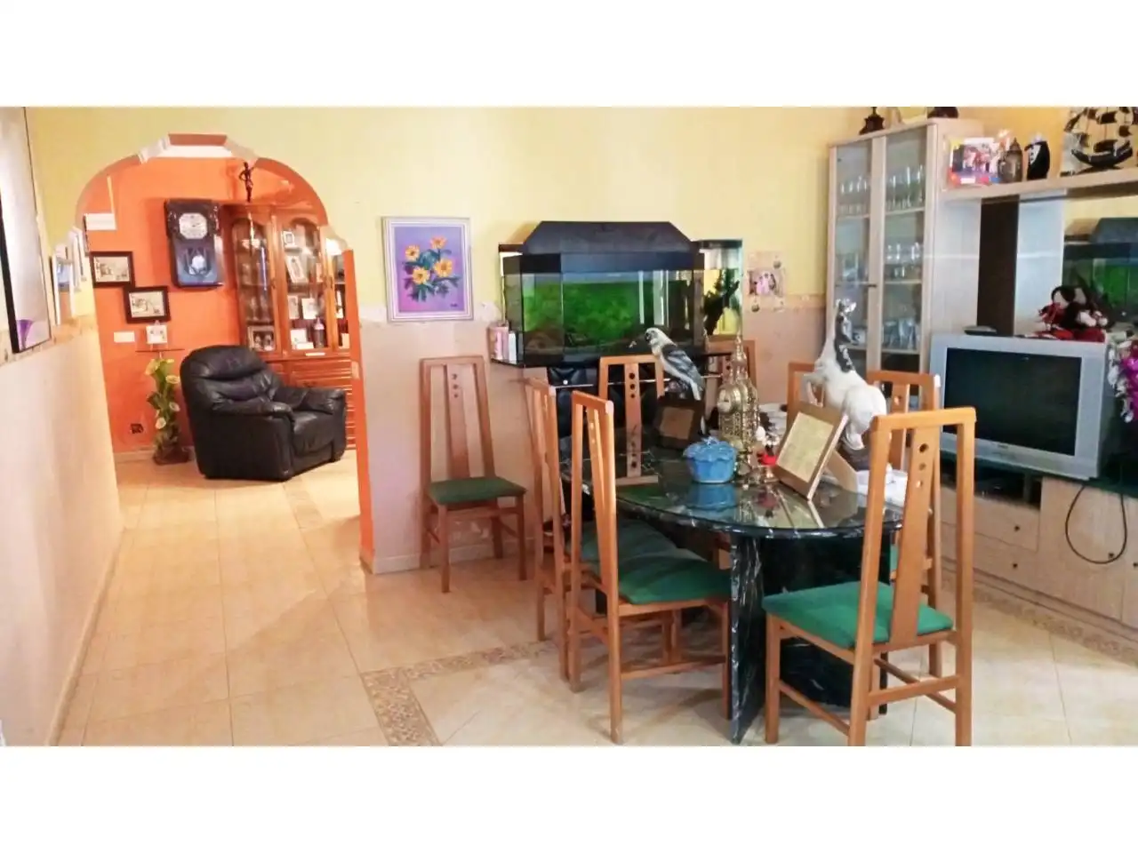 Comedor de Casa o chalet en venta en Roquetas de Mar con Aire acondicionado, Calefacción y Jardín privado