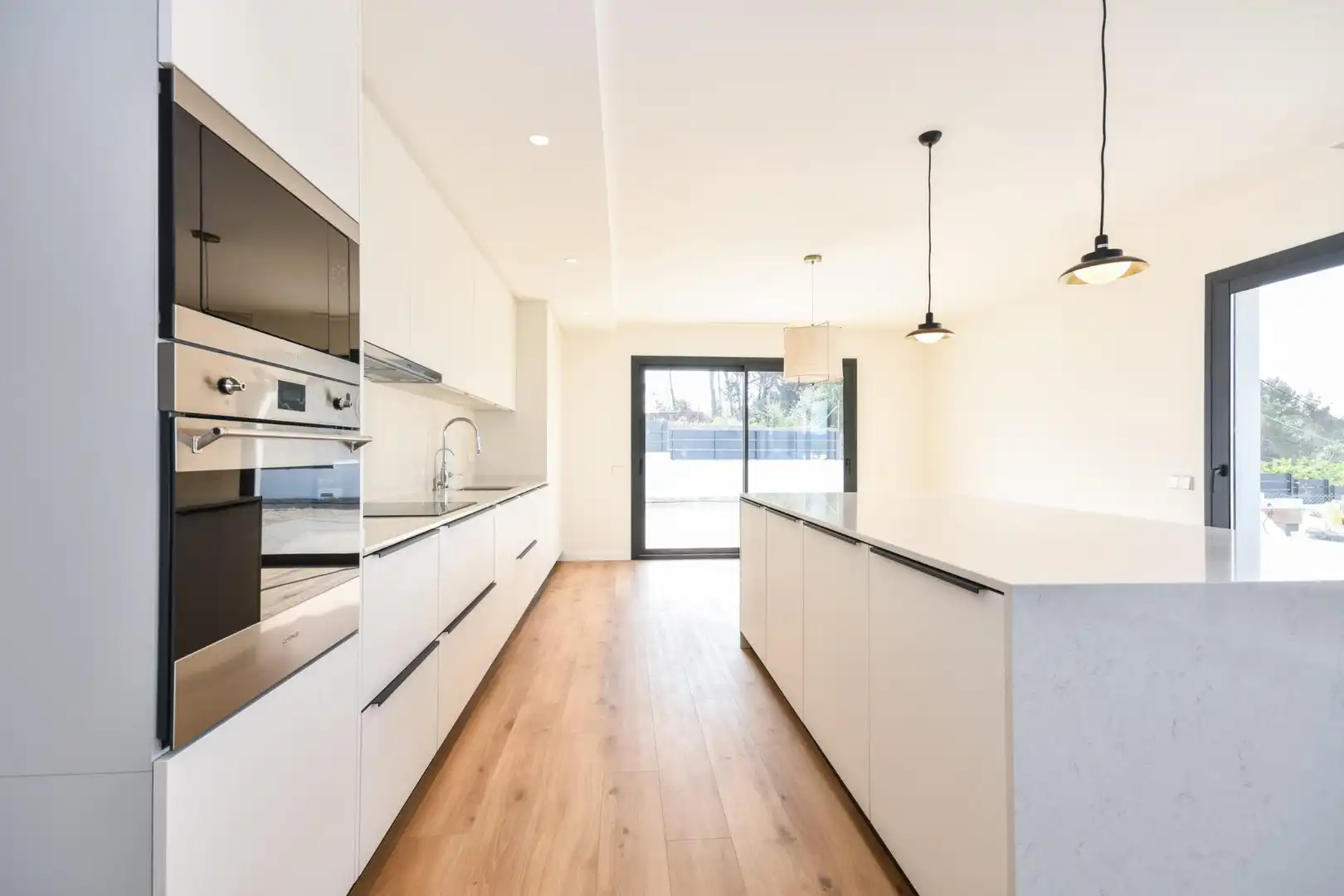 Cocina de Casa o chalet en venta en Sant Quirze del Vallès con Aire acondicionado, Jardín privado y Terraza
