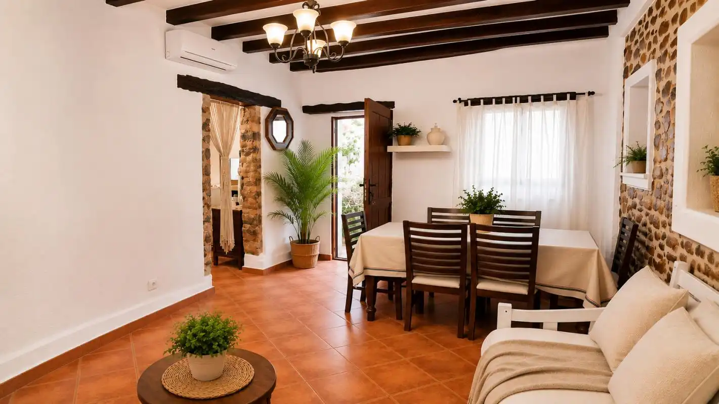 Sala de estar de Casa o chalet en venta en Eivissa con Aire acondicionado, Calefacción y Amueblado