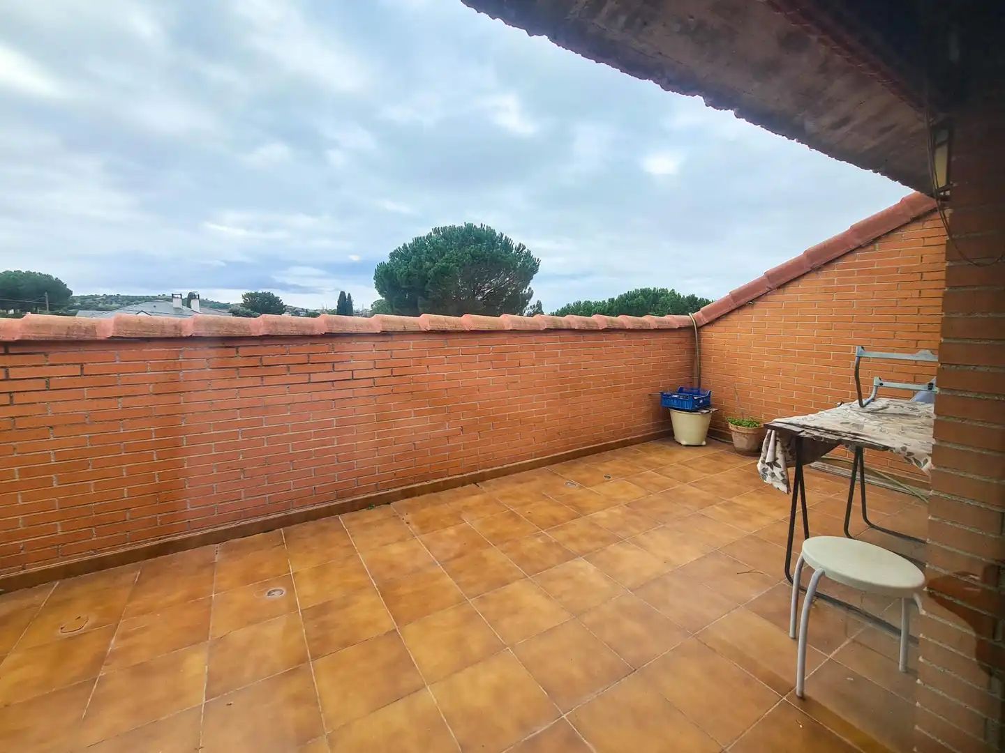 Terraza de Casa o chalet en venta en El Casar con Terraza, Trastero y Piscina