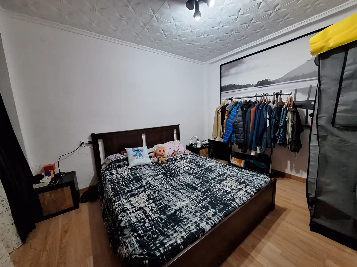 Bedroom of Flat for sale in Sueca  with Air Conditioner and Balcony