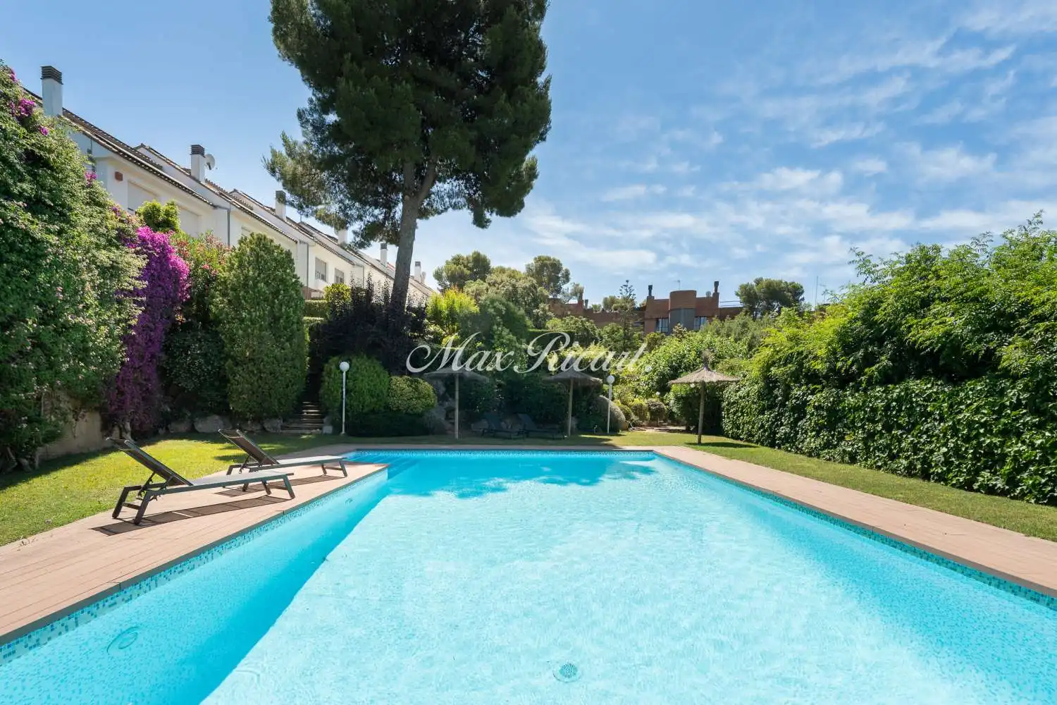 Swimming pool of Houses for rent in Sant Just Desvern  with Air Conditioner, Heating and Terrace