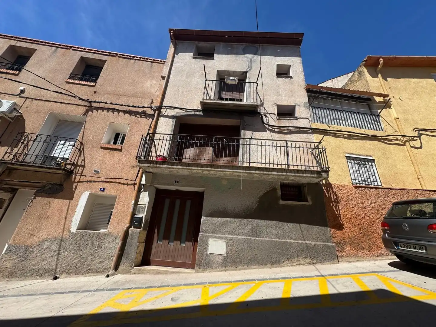 Exterior view of Houses for sale in Brea de Aragón