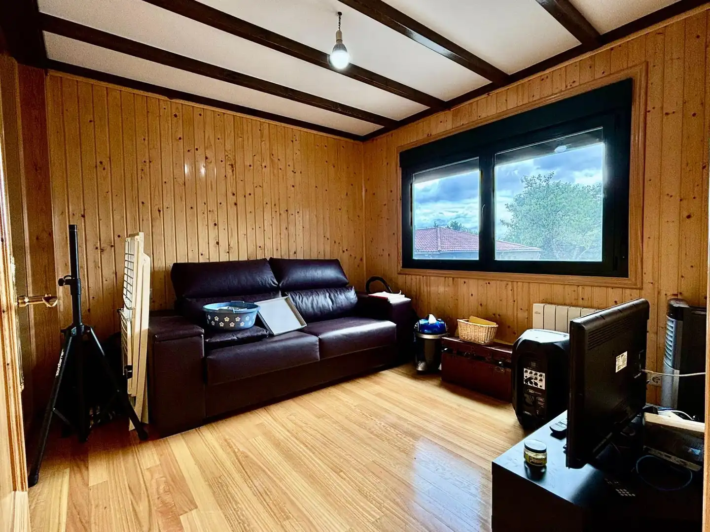 Living room of Houses for sale in Parada de Sil  with Heating, Private garden and Swimming Pool