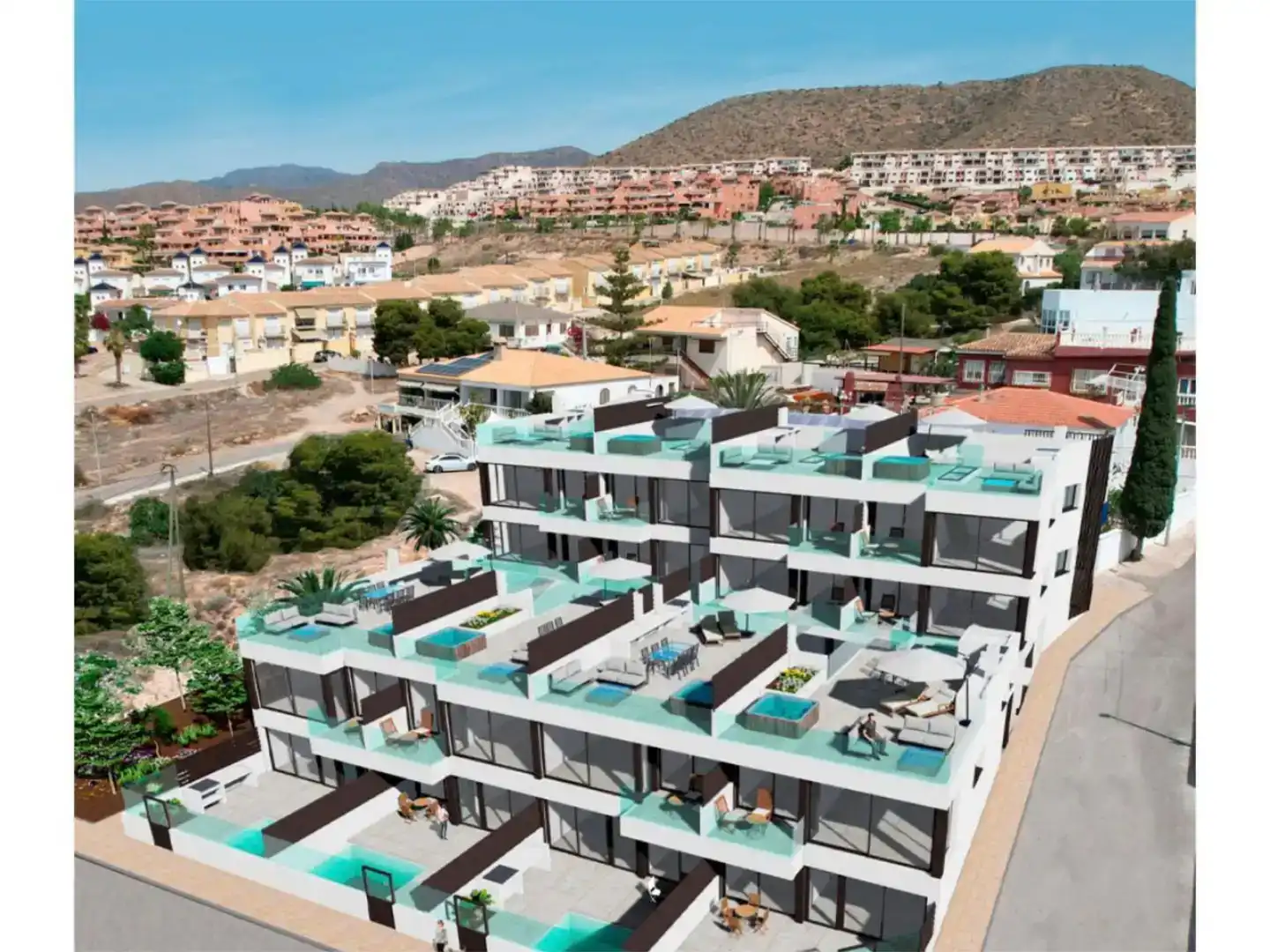 Vista exterior de Planta baixa en venda en Cartagena amb Aire condicionat i Balcó