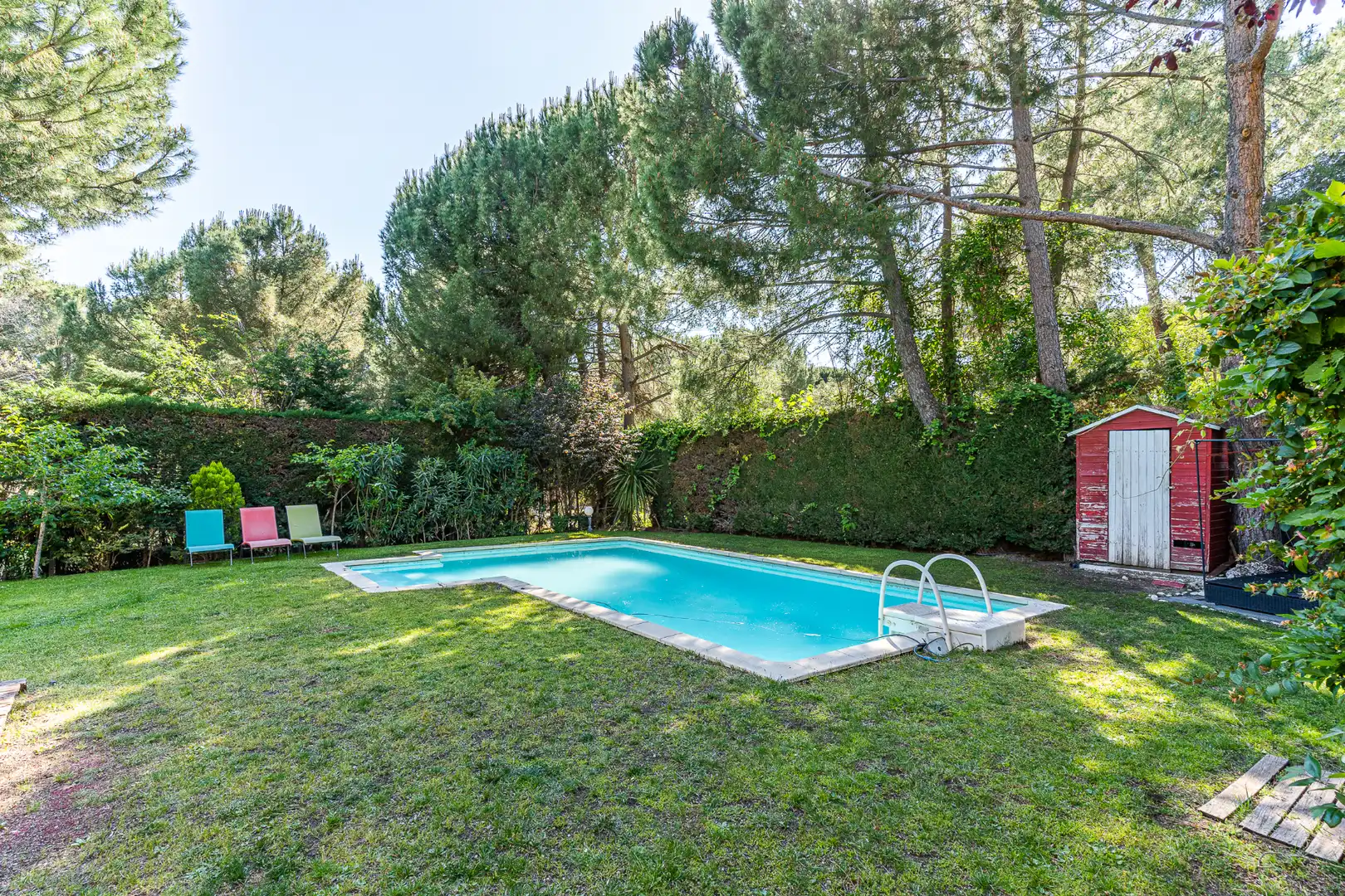 Piscina de Casa o xalet en venda en Las Rozas de Madrid amb Aire condicionat, Calefacció i Jardí privat
