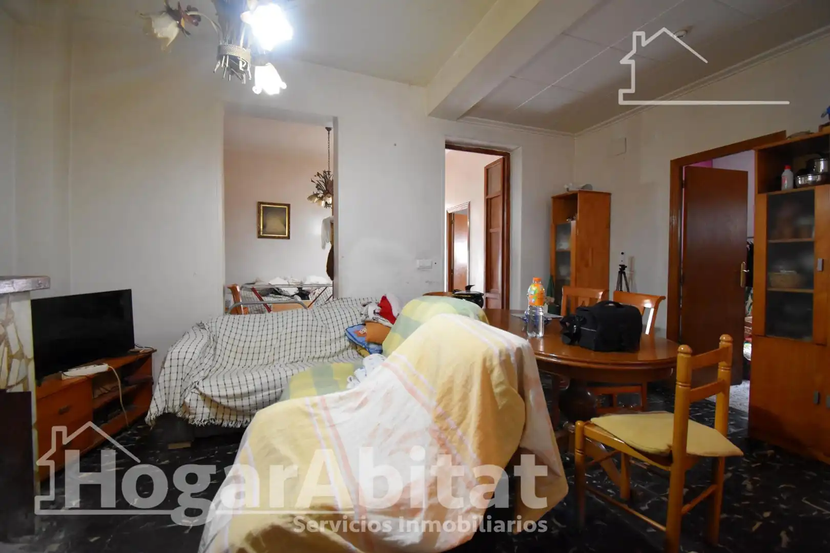 Sala de estar de Casa o chalet en venta en Vilallonga / Villalonga con Terraza, Trastero y Amueblado