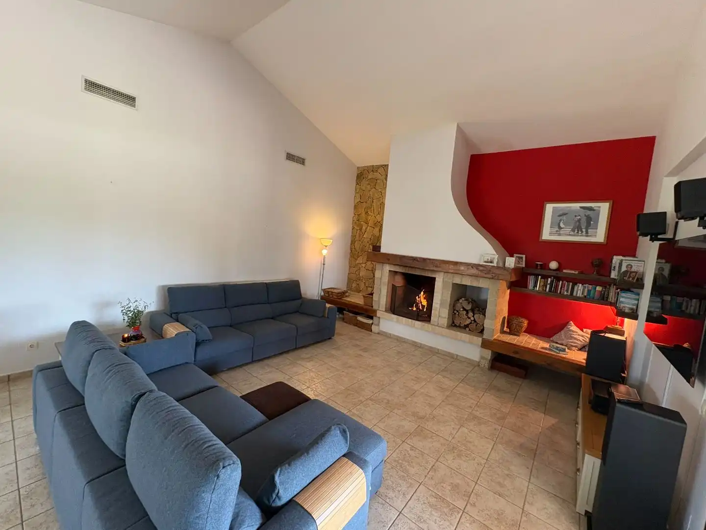 Sala d'estar de Casa o xalet en venda en Lorca amb Aire condicionat, Terrassa i Piscina