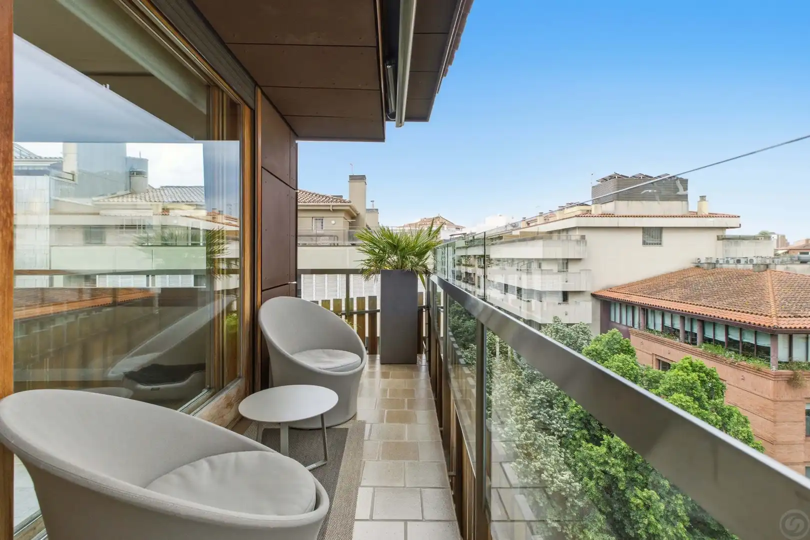 Terrace of Duplexes for sale in Girona  with Air Conditioner, Heating and Terrace