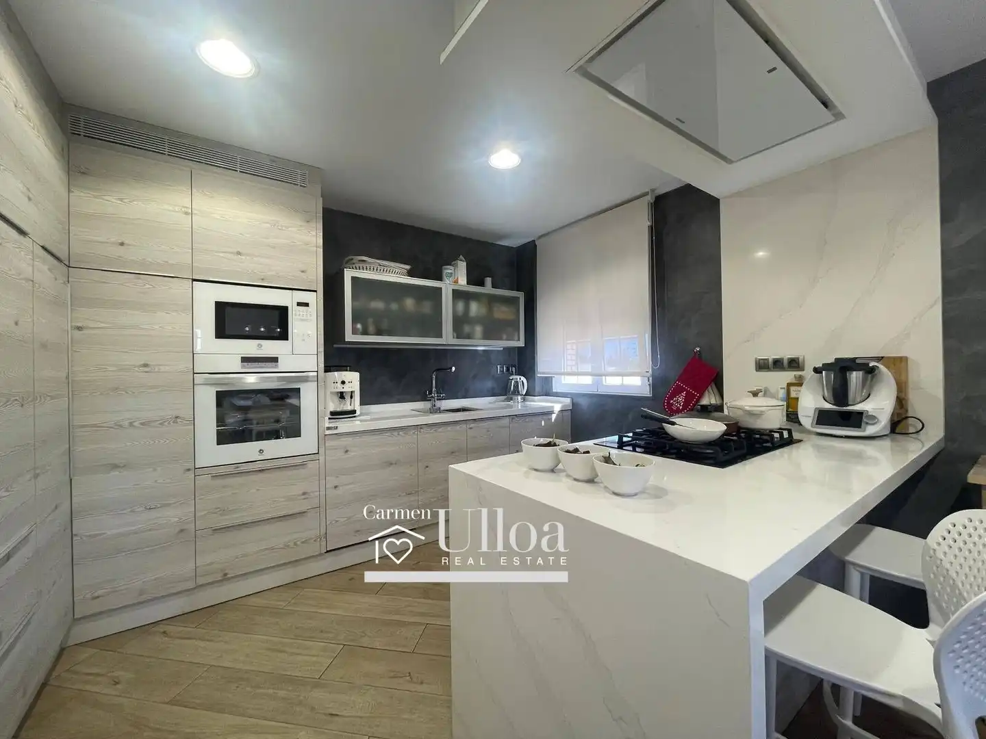 Kitchen of Houses for sale in San Vicente del Raspeig / Sant Vicent del Raspeig  with Air Conditioner, Heating and Private garden