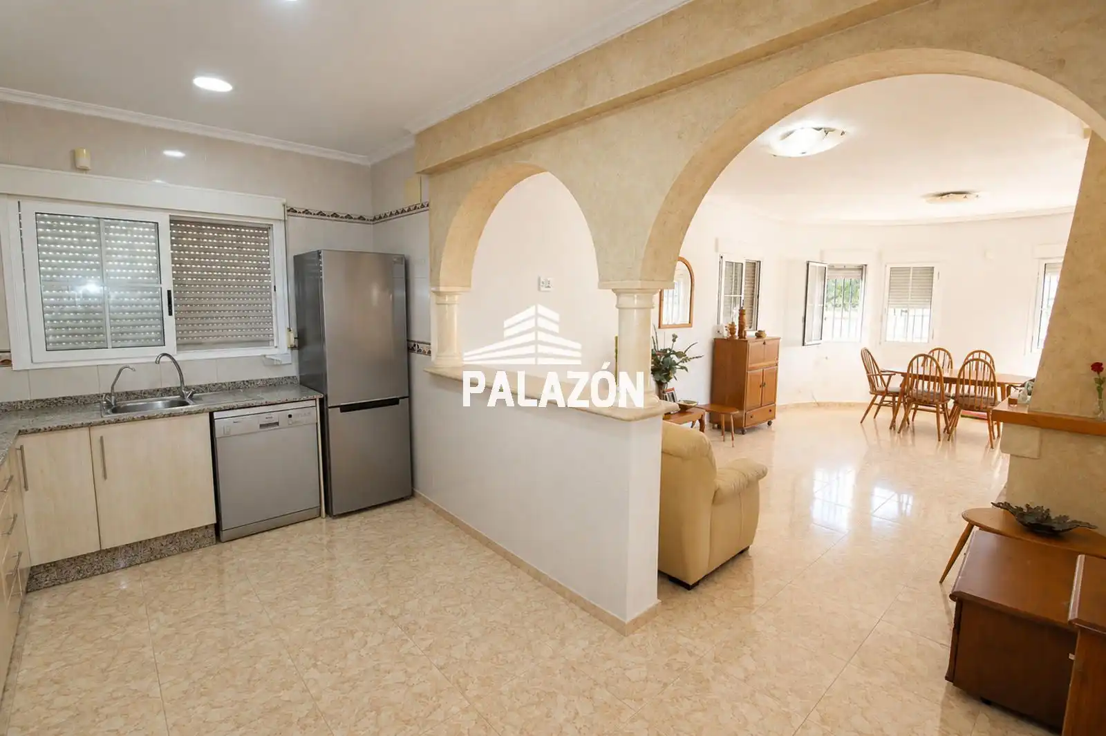 Cocina de Casa o chalet de alquiler en Catral con Piscina y Amueblado