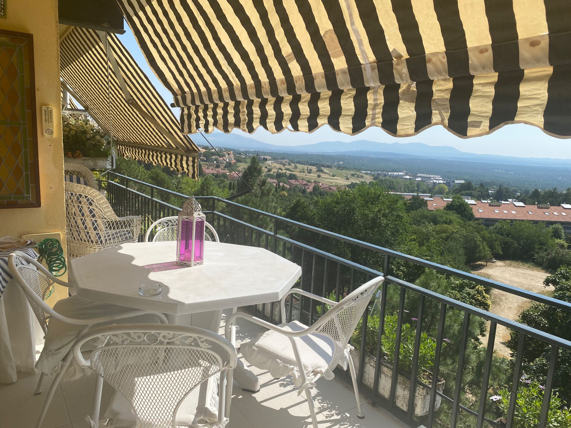 Terrace of Flat to rent in San Lorenzo de El Escorial  with Heating, Parquet flooring and Terrace
