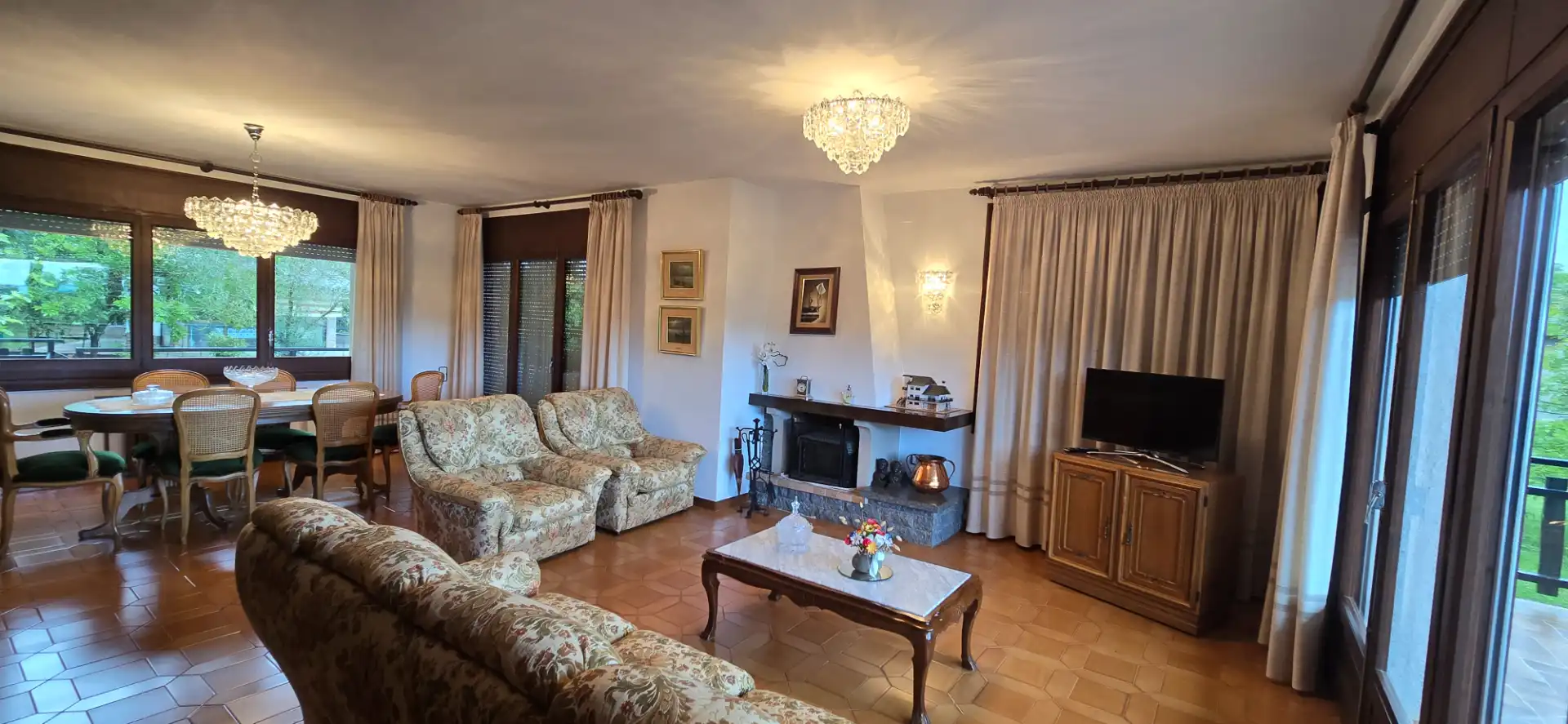 Living room of Country homes for sale in Lluçà  with Heating, Private garden and Terrace