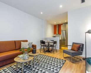 Sala d'estar de Apartament per a compartir en  Barcelona Capital amb Aire condicionat i Terrassa