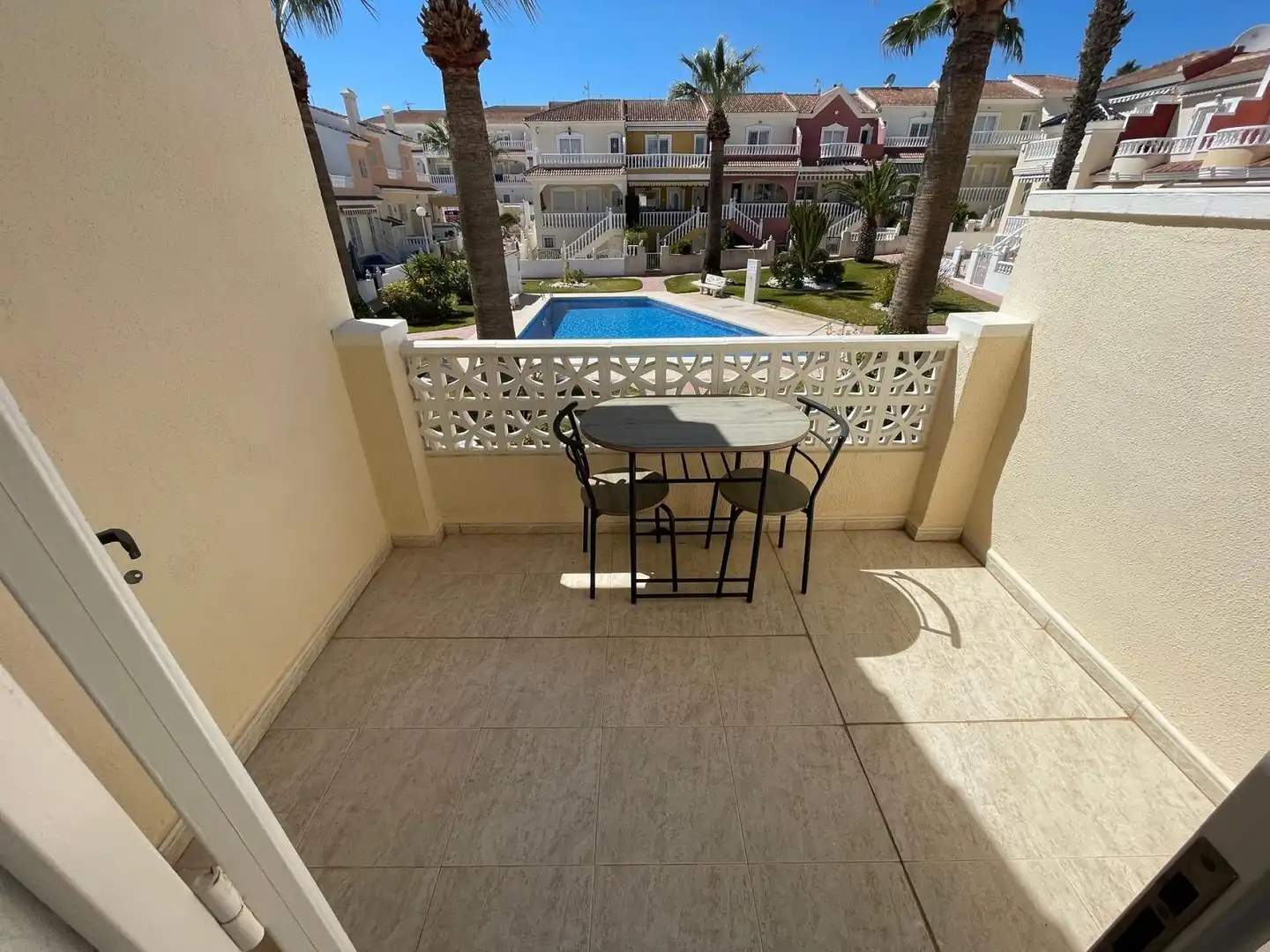 Terrassa de Casa adosada en venda en Rojales amb Aire condicionat, Terrassa i Piscina