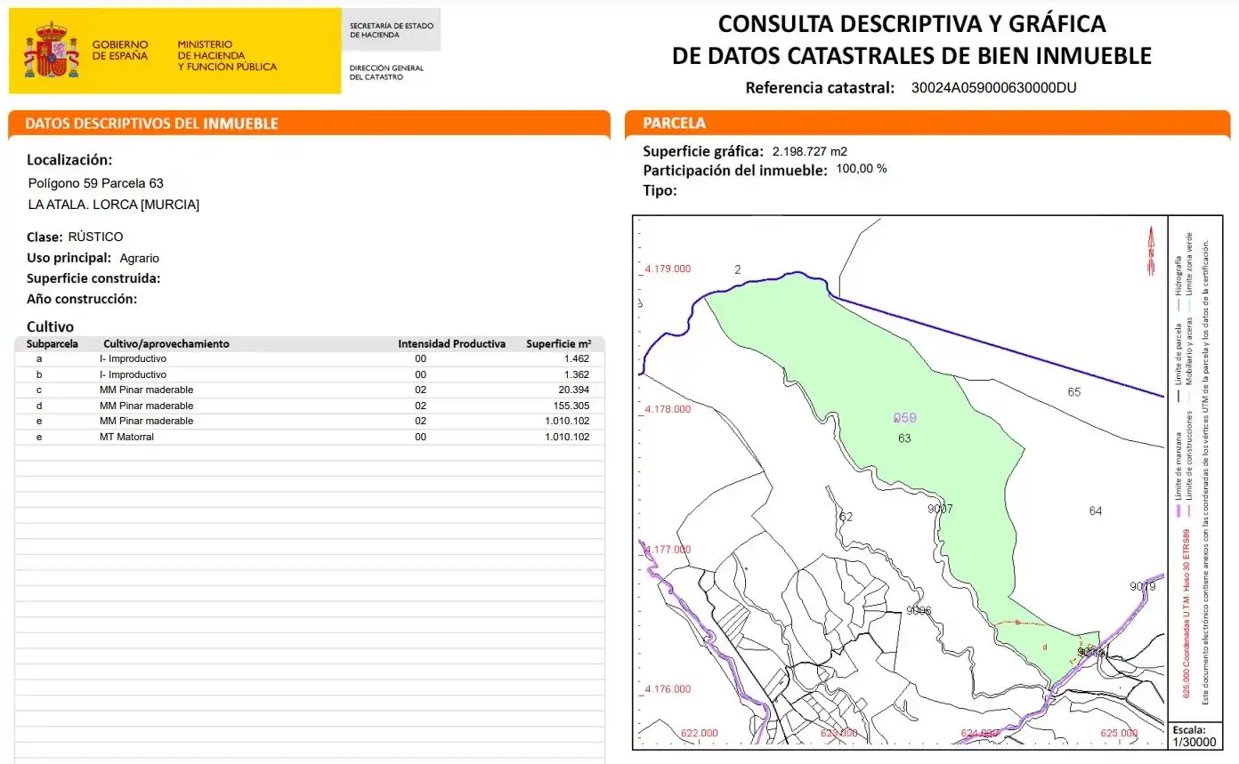 Terreno rustico in vendita a Lorca 0, imagen 3