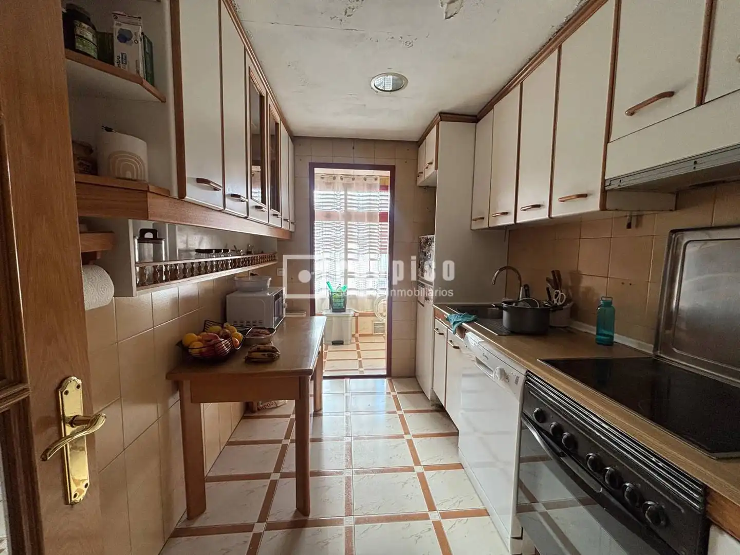Kitchen of Flat for sale in Madrid  with Air Conditioner, Heating and Terrace
