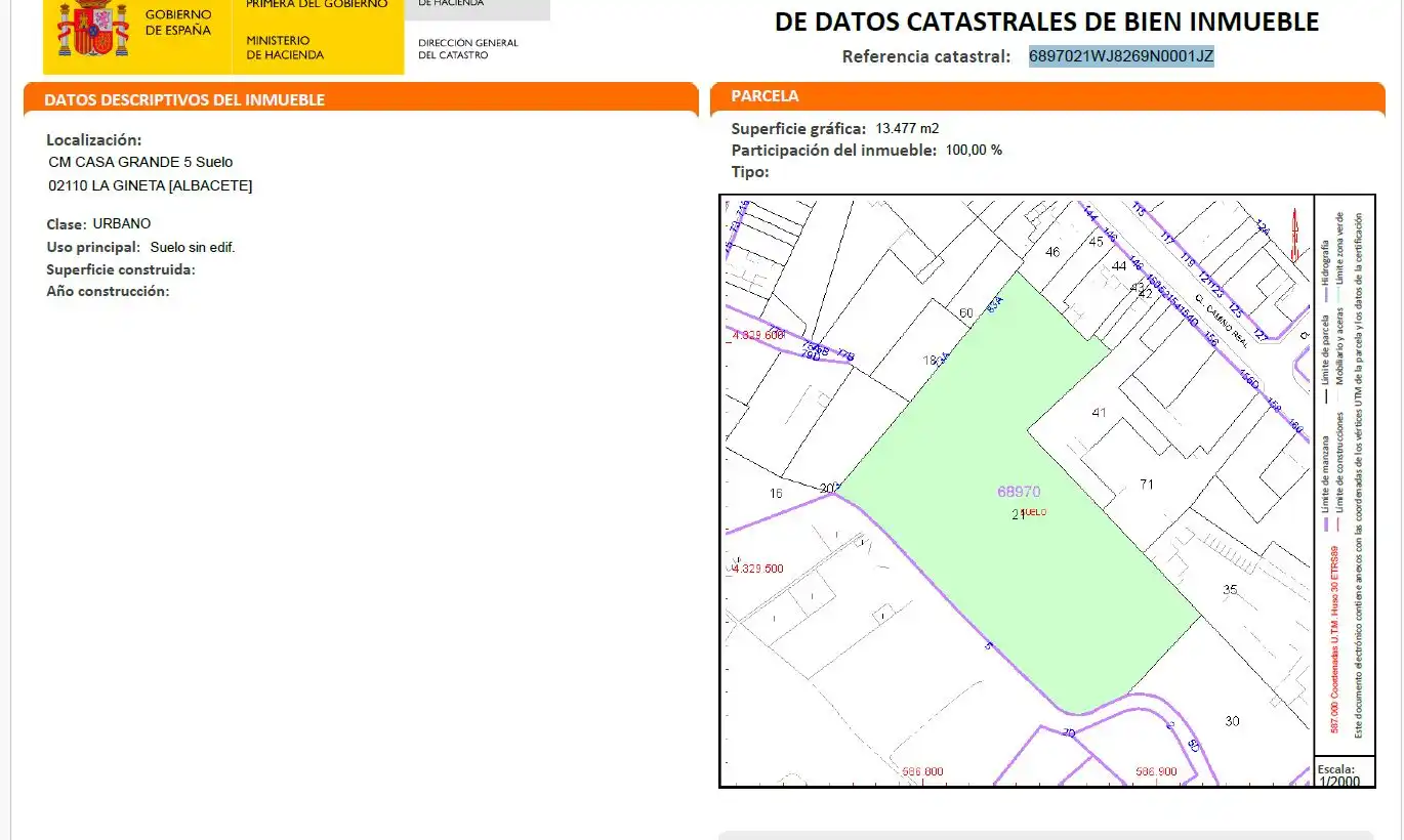 Terreny residencial en venda a Calle Camino Real 146D, imagen 5