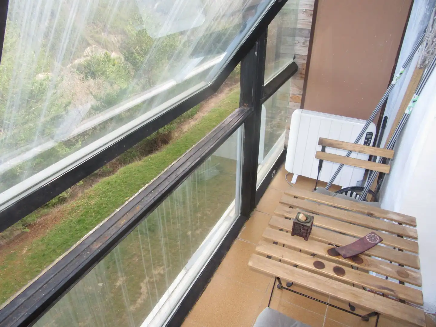 Terraza de Apartamento en venta en Jaca con Calefacción, Terraza y Amueblado