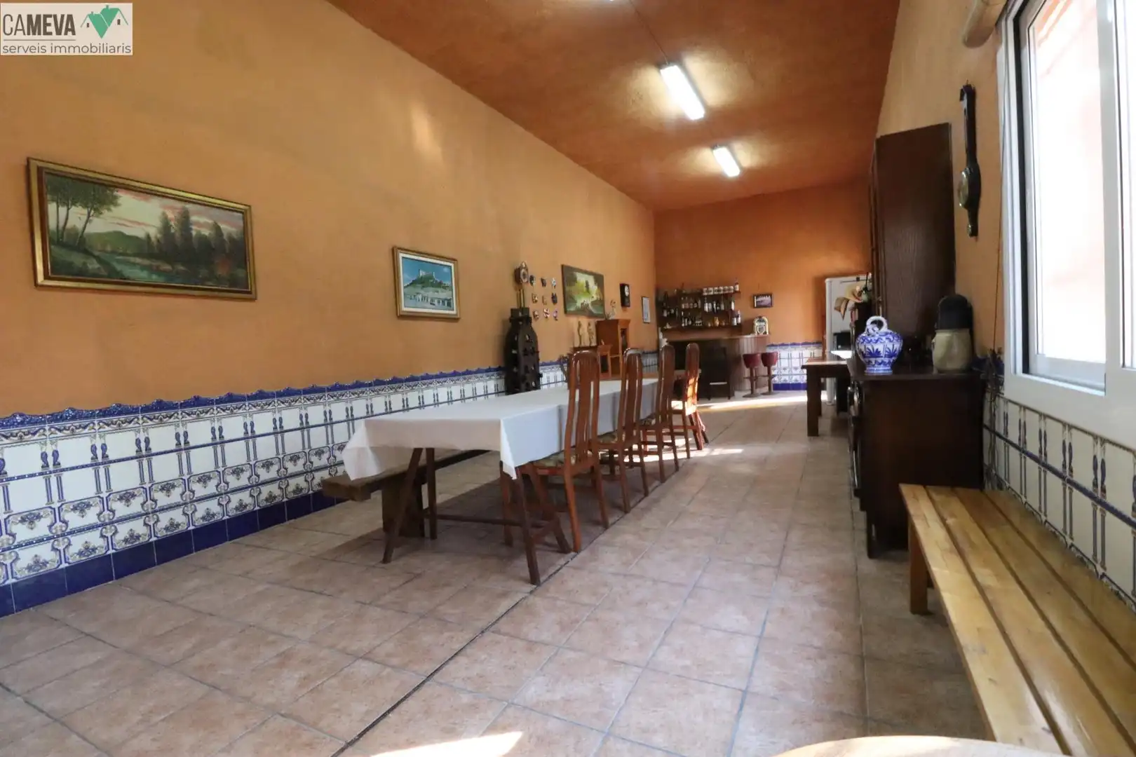 Dining room of Houses for sale in Terrassa  with Heating, Private garden and Terrace