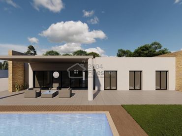 Casa amb piscina en venda a Calle Siete