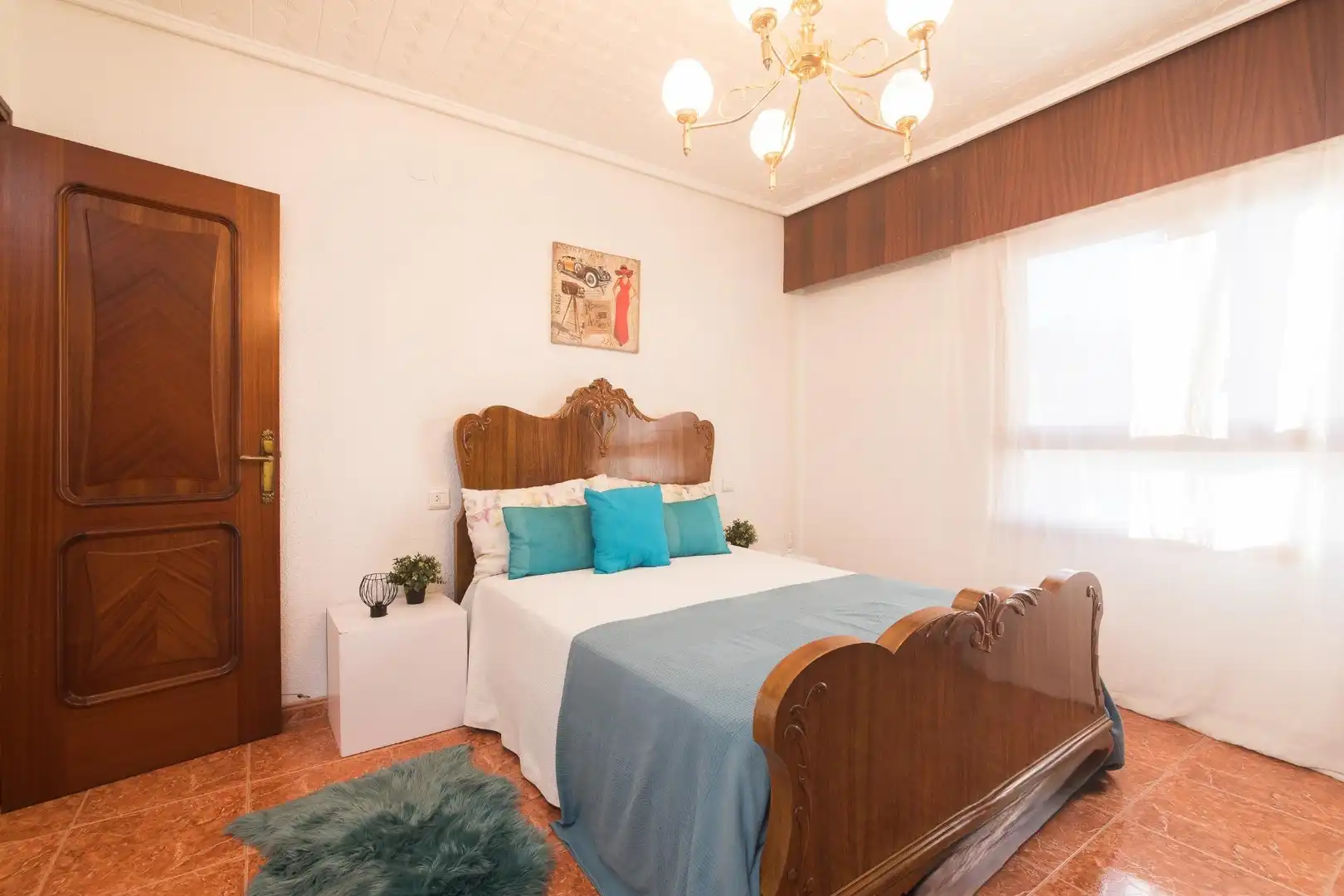 Bedroom of Flat for sale in Aspe  with Balcony