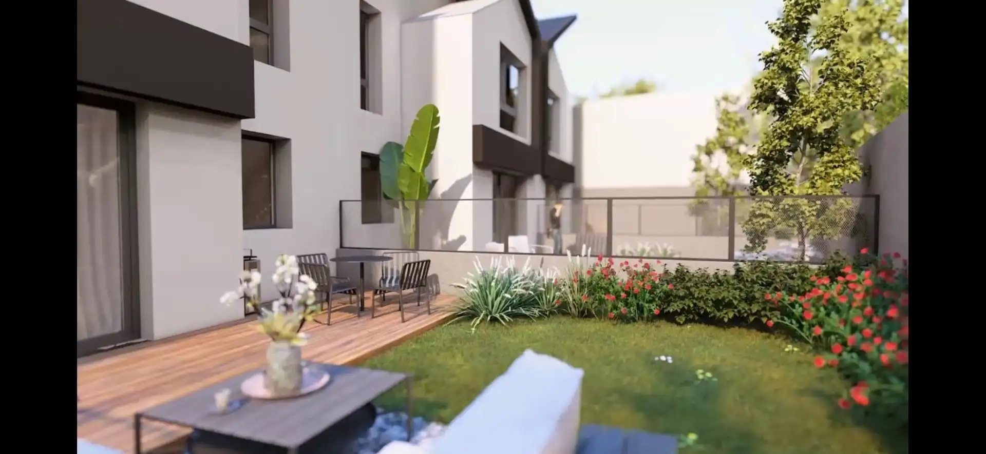 Terraza de Casa adosada en venta en Aldea del Fresno con Terraza