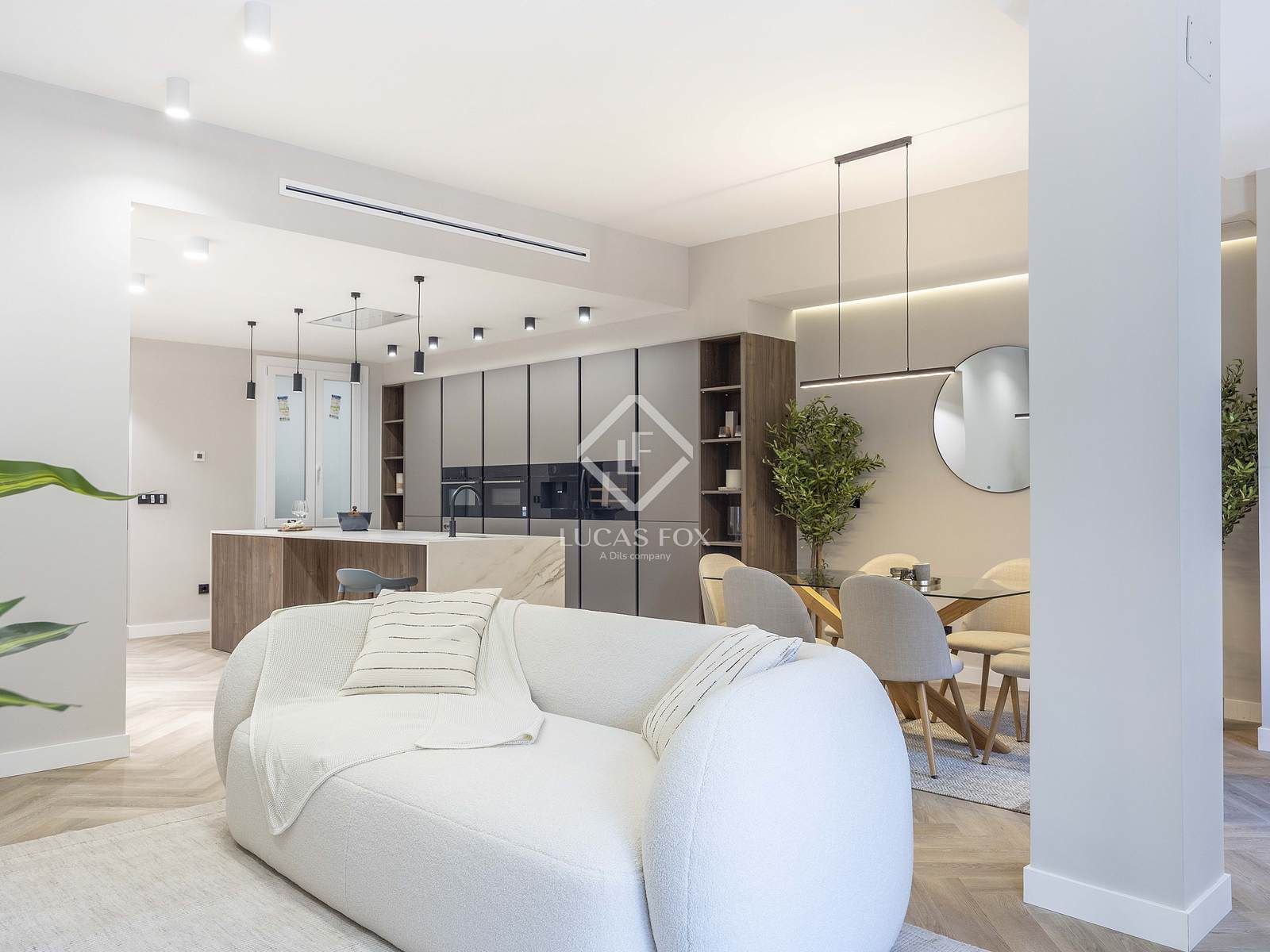 Living room of Flat for sale in  Valencia Capital  with Air Conditioner