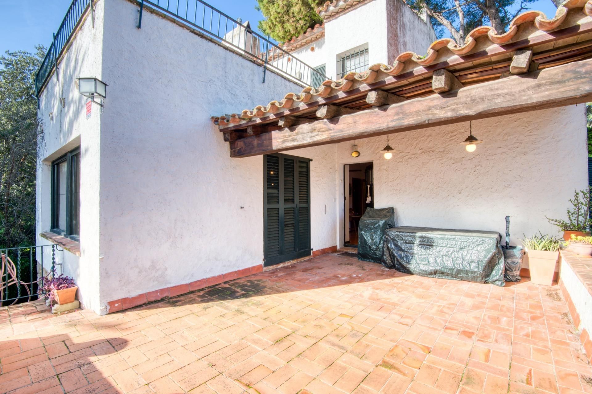 Terrassa de Casa o xalet en venda en Calonge i Sant Antoni amb Calefacció i Jardí privat