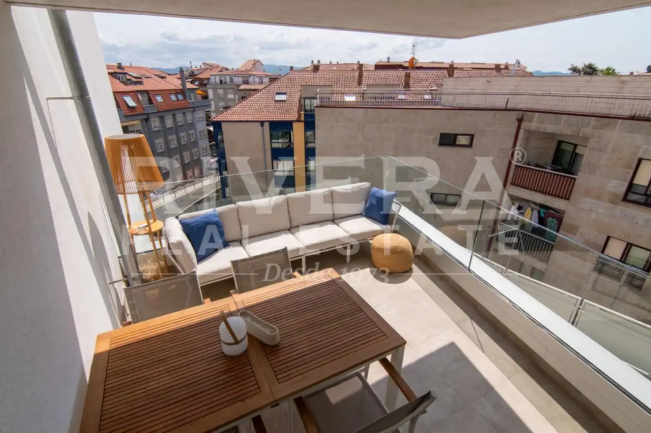 Terrassa de Pis en venda en Sanxenxo amb Calefacció, Terrassa i Traster