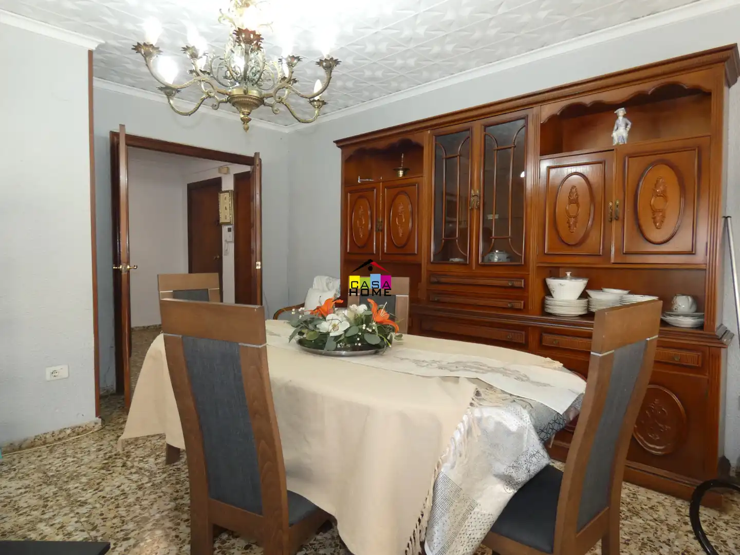 Dining room of Flat for sale in Castellón de la Plana / Castelló de la Plana  with Storage room and Furnished