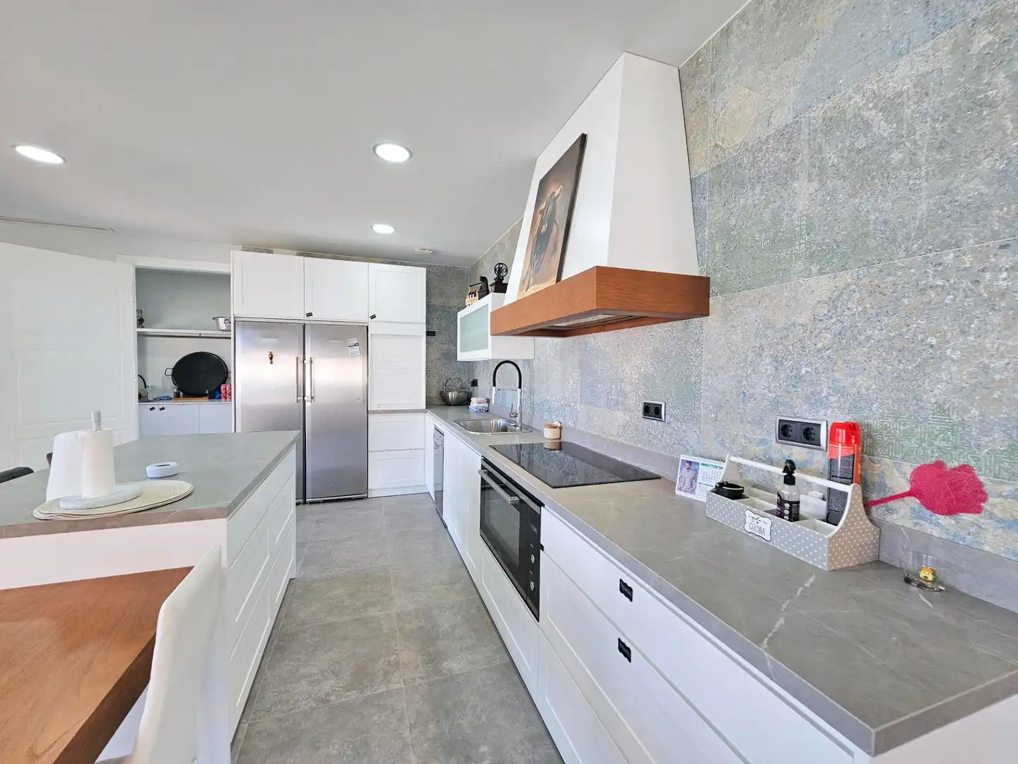 Cocina de Casa o chalet en venta en Cartagena con Terraza, Piscina y Amueblado