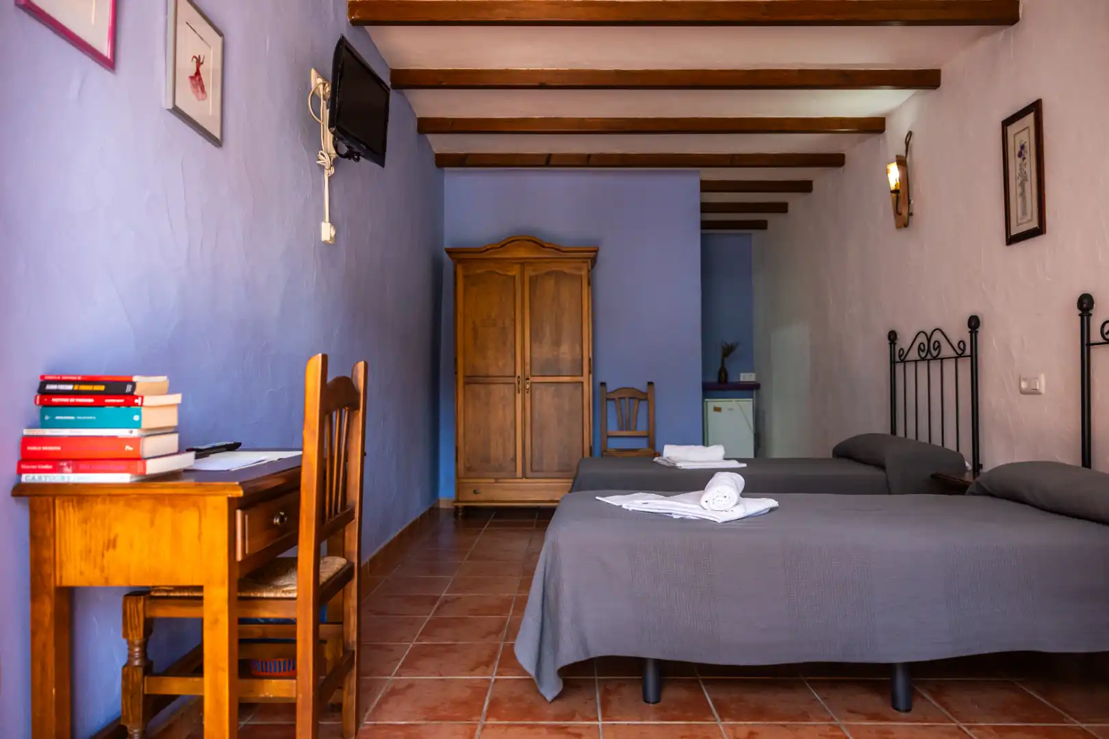 Habitación de Finca rústica en venta en Montejaque con Aire acondicionado, Jardín privado y Terraza